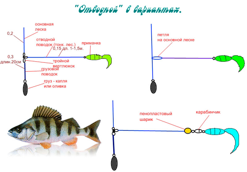 Ловля на отводной поводок советы начинающим